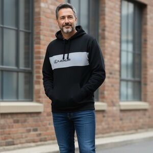 Lexus Logo‎ Black Gray Men's Hoodie Sweatshirt Size Large